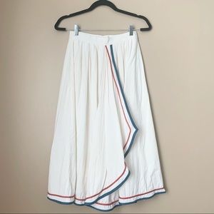 Vintage | Faux wrap midi skirt